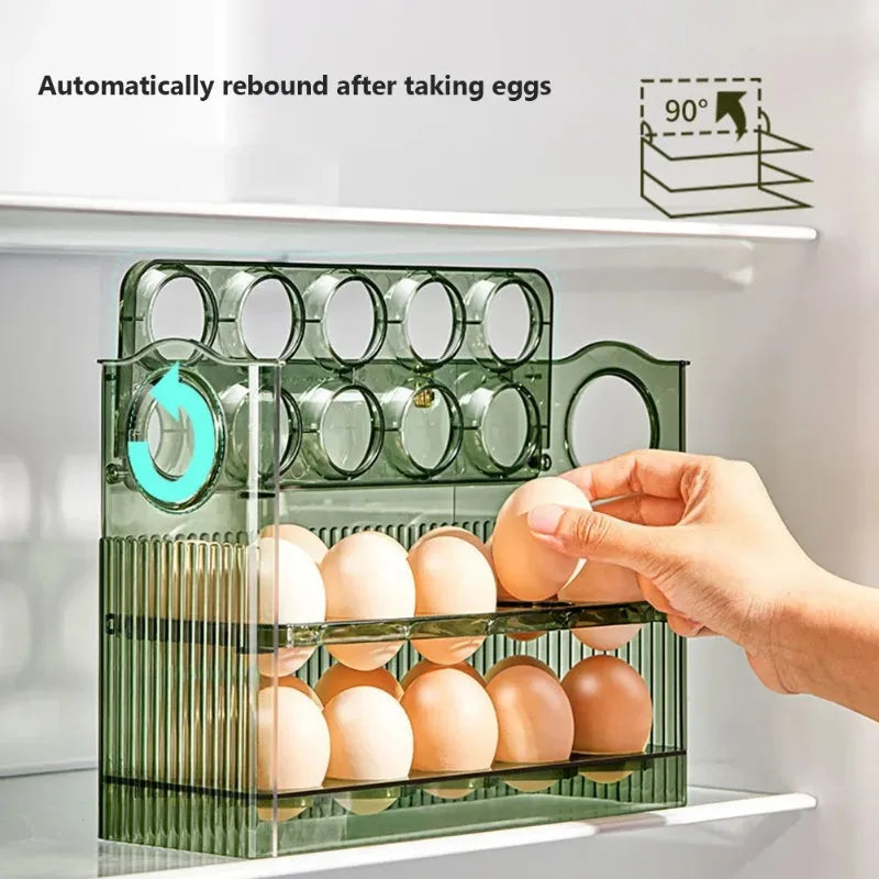Transparent Egg Storage Box