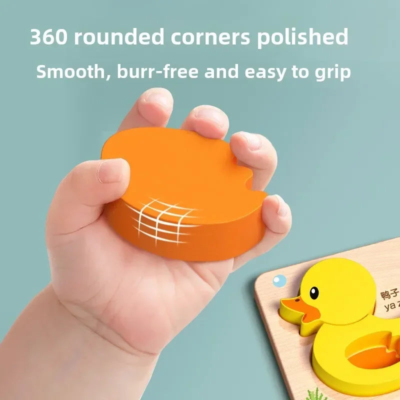 Cartoon 3D Wooden Puzzle