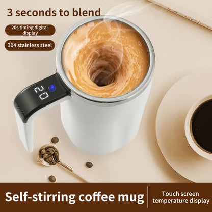 Automatic Self-Stirring Coffee Mug