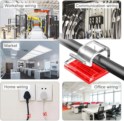 Self-Adhesive Cable Clips