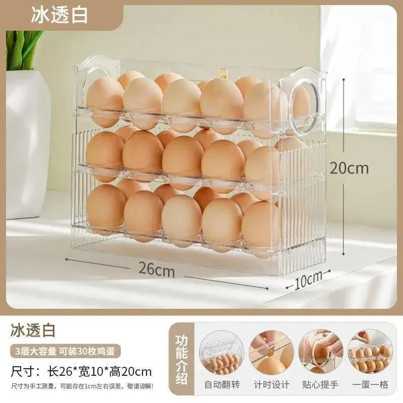 Transparent Egg Storage Box