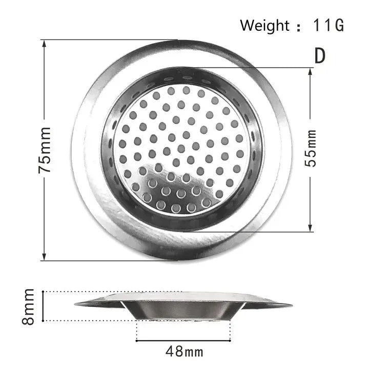 Stainless Steel Sink Strainer
