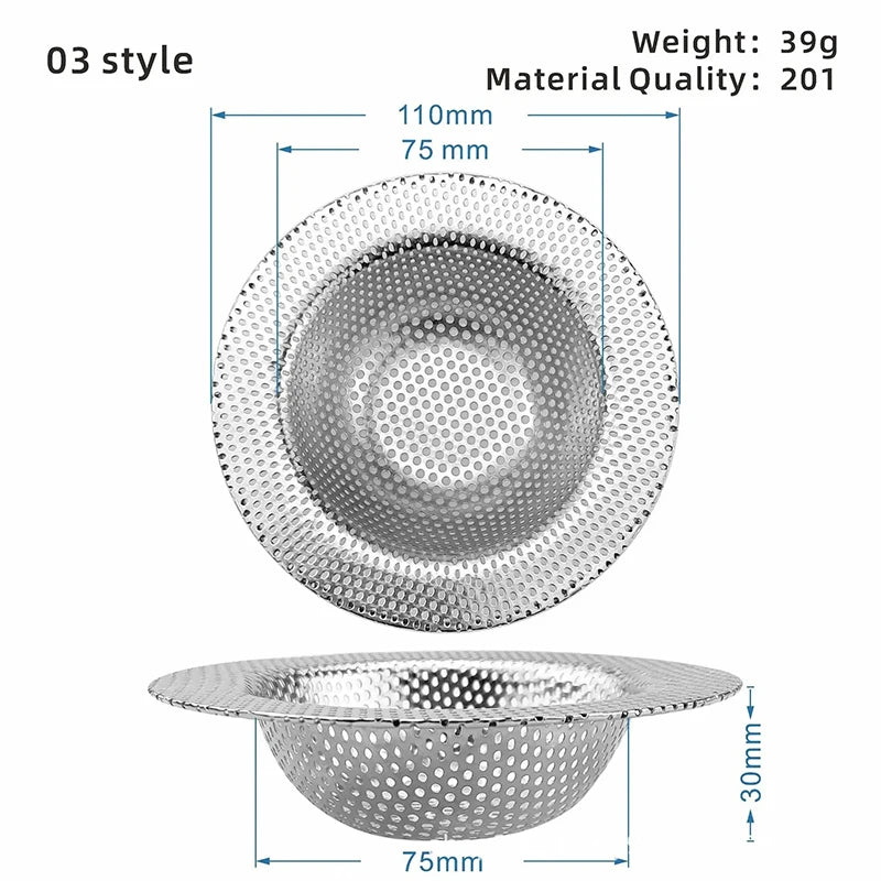 Stainless Steel Sink Strainer