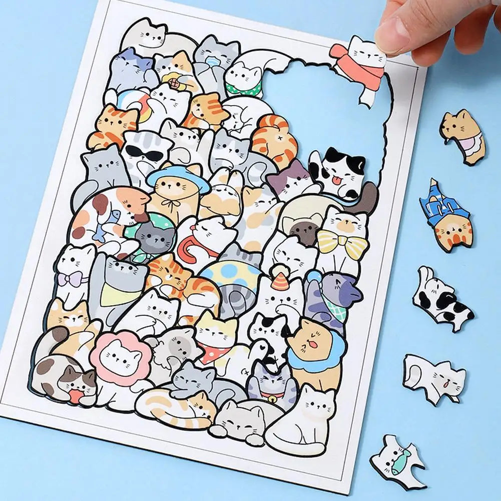 Wooden Irregular Shape Puzzle