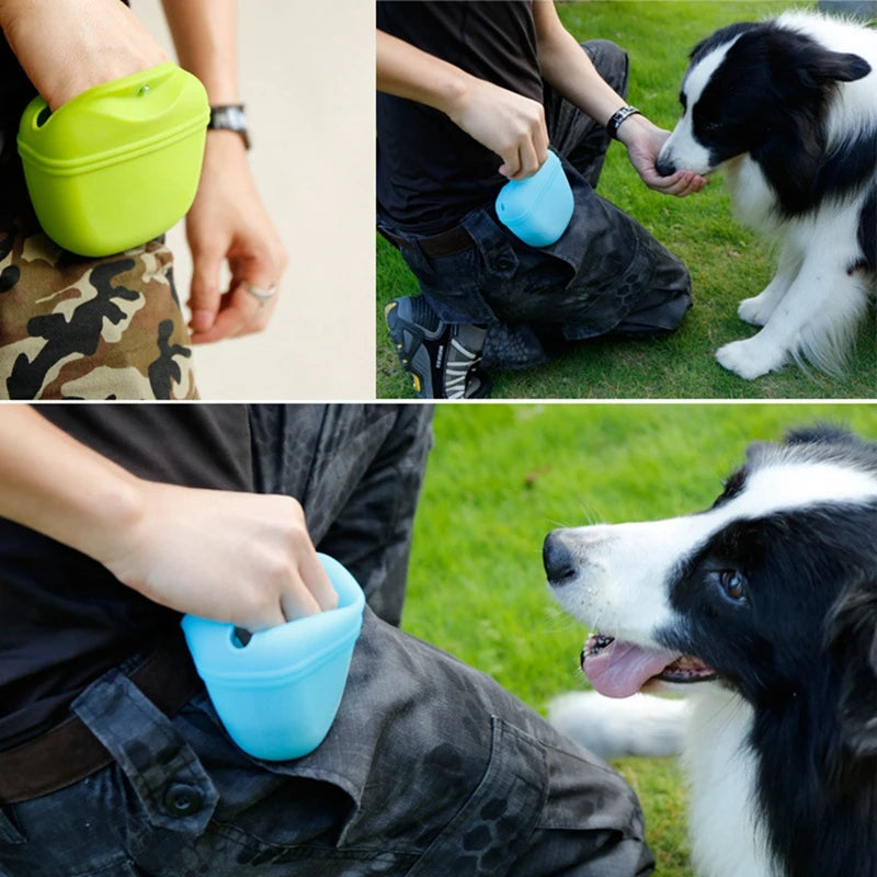 Dog Treat Bag with Clip