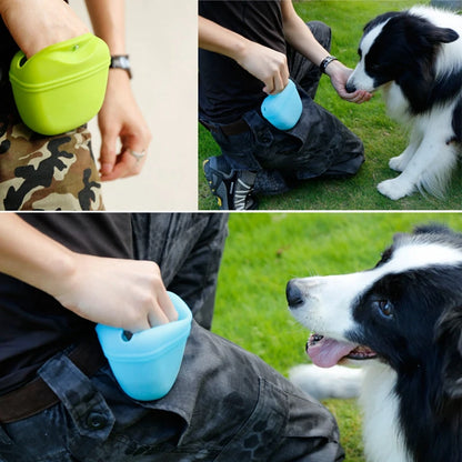Dog Treat Bag with Clip