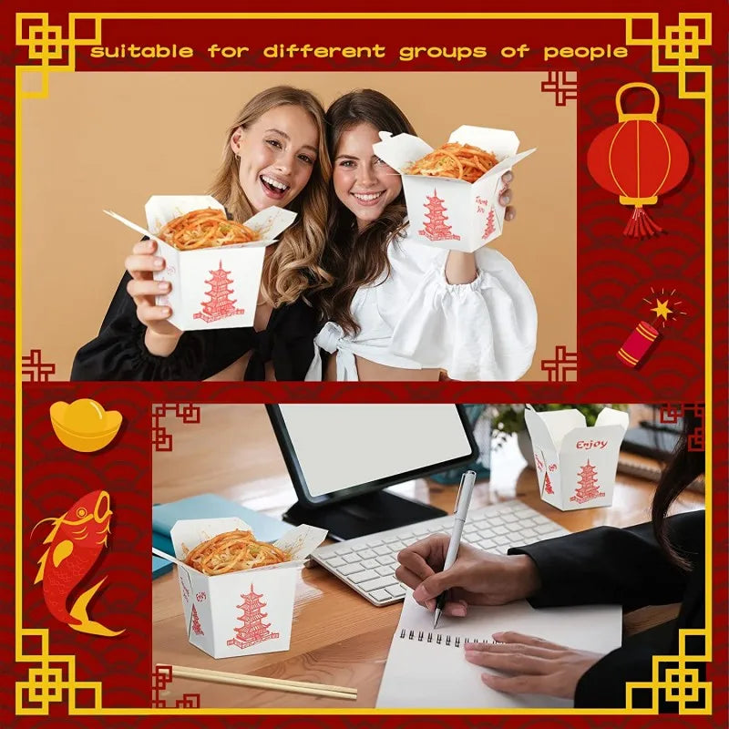Chinese Takeout Food Containers