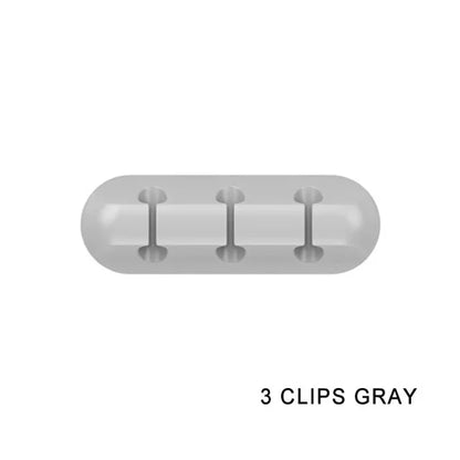Silicone Cable Organizer Clips