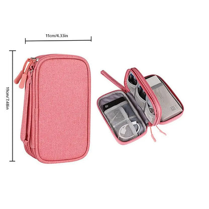 Travel Cable Organizer Bag