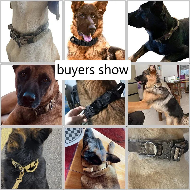 Adjustable Tactical Dog Collar