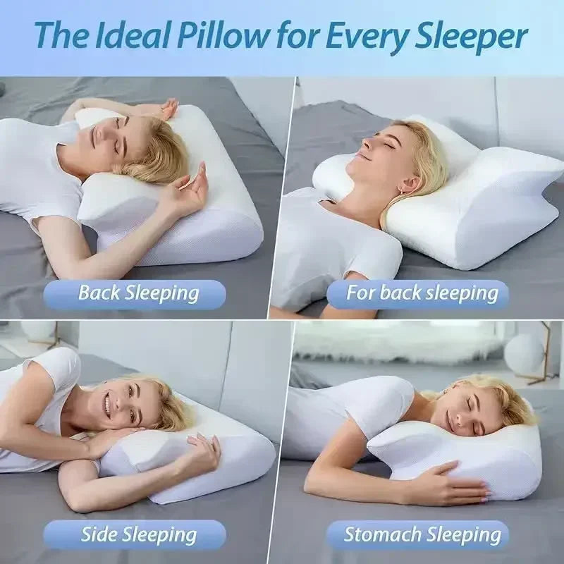 Butterfly Memory Foam Neck Pillow
