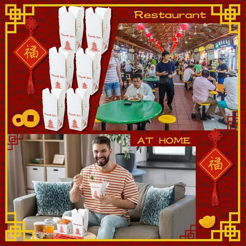 Chinese Takeout Food Containers