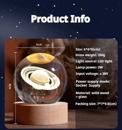 Crystal Ball Night Light