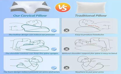 Butterfly Memory Foam Neck Pillow