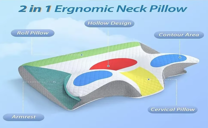 Butterfly Memory Foam Neck Pillow