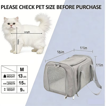 Soft Pet Travel Carrier Bag