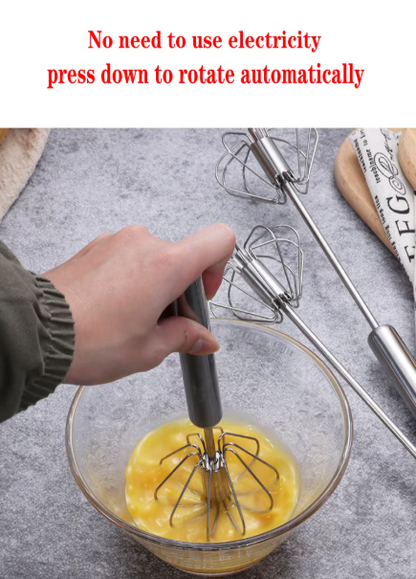 Semi-Automatic Egg Whisk